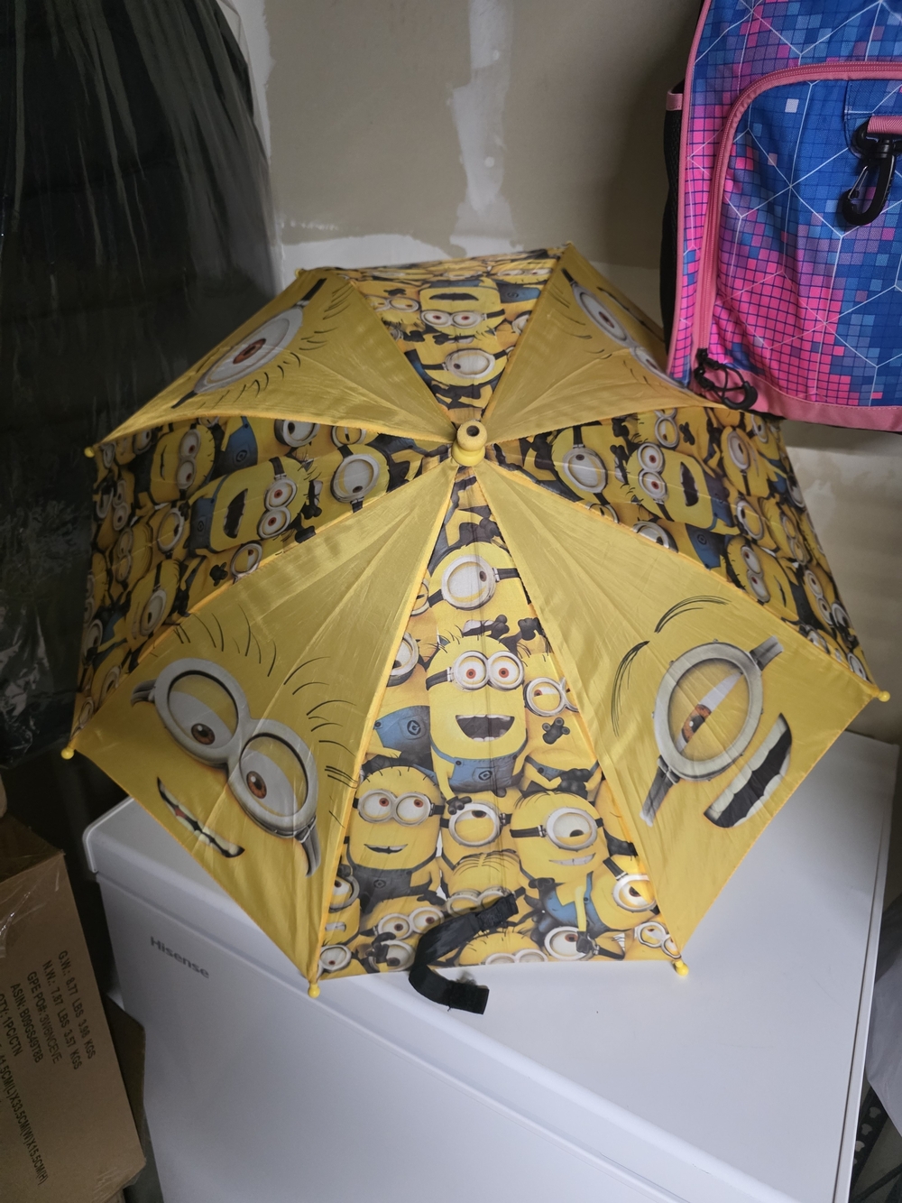 Minions Kids Yellow Character Umbrella
